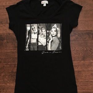 Guess t -shirt  , with girl pictures